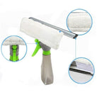 Glass Cleaner 3 in 1 Spray | Cleaning Brush Glass Wiper