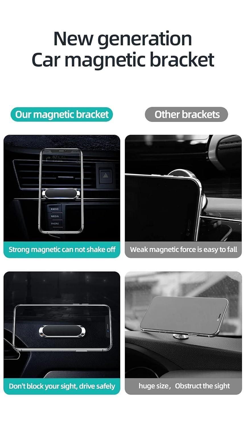 Magnetic Car Phone Holder - Strip Shape Stand