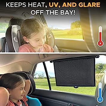 Magnetic Car Side Window Sunshade