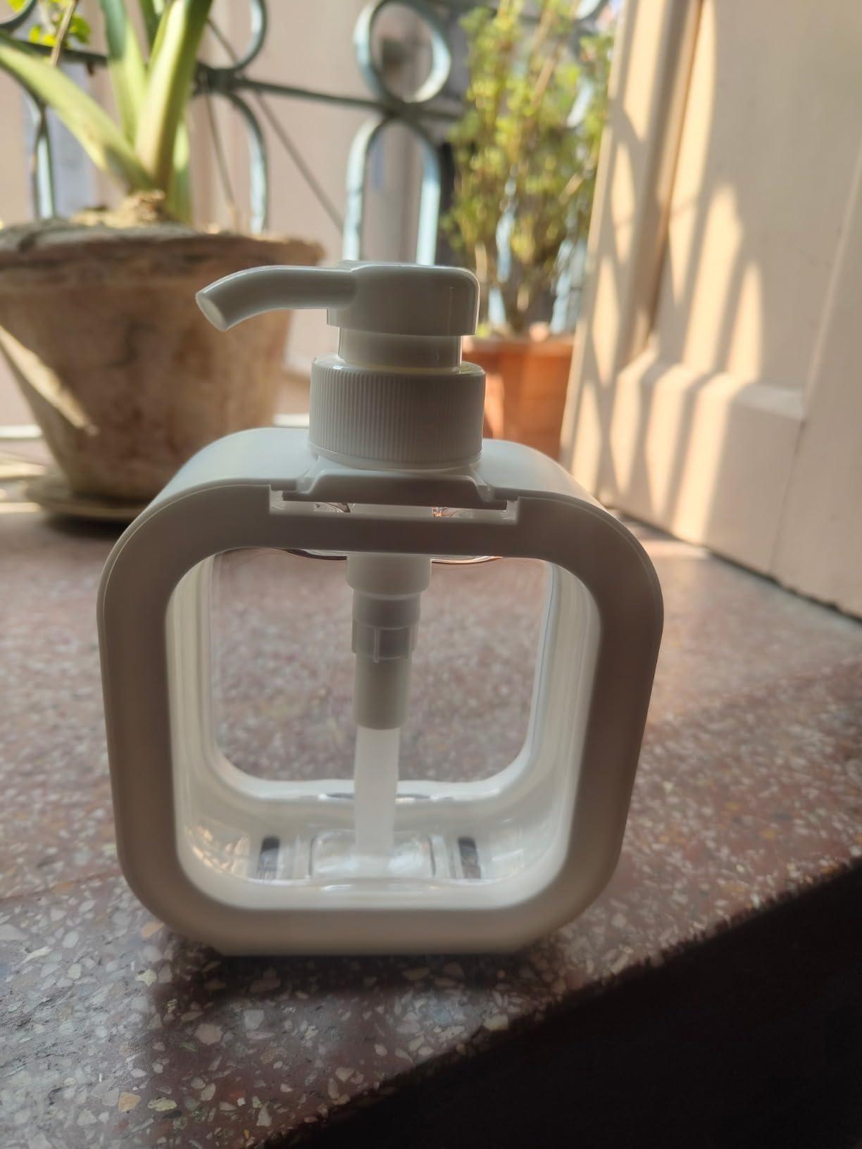 Plastic Empty Bottle Soap Dispenser For Bathroom and Kitchen!