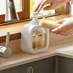Plastic Empty Bottle Soap Dispenser For Bathroom and Kitchen!