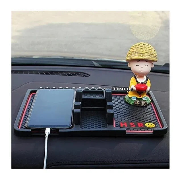 Anti-Slip Silicone Pad ; Car Dashboard Mobile Holder