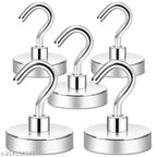 Magnetic Utility Magnet Hooks for Hanging Kitchen utensils (pack of 6)