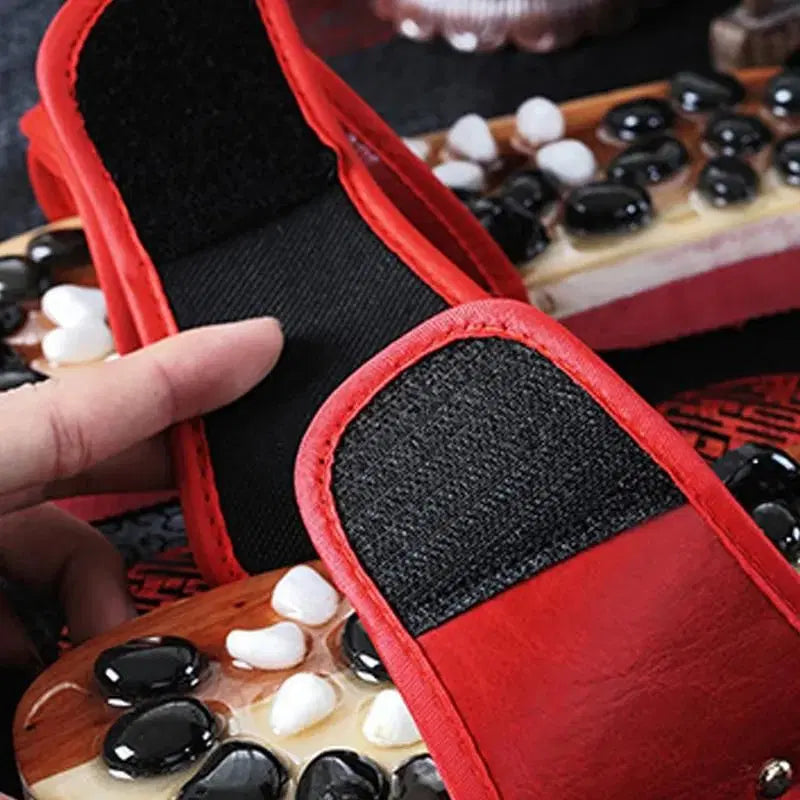Acupressure and Magnetic Therapy Paduka Slippers for Full Body Blood Circulation For Men and Women