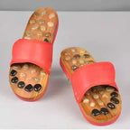 Acupressure and Magnetic Therapy Paduka Slippers for Full Body Blood Circulation For Men and Women