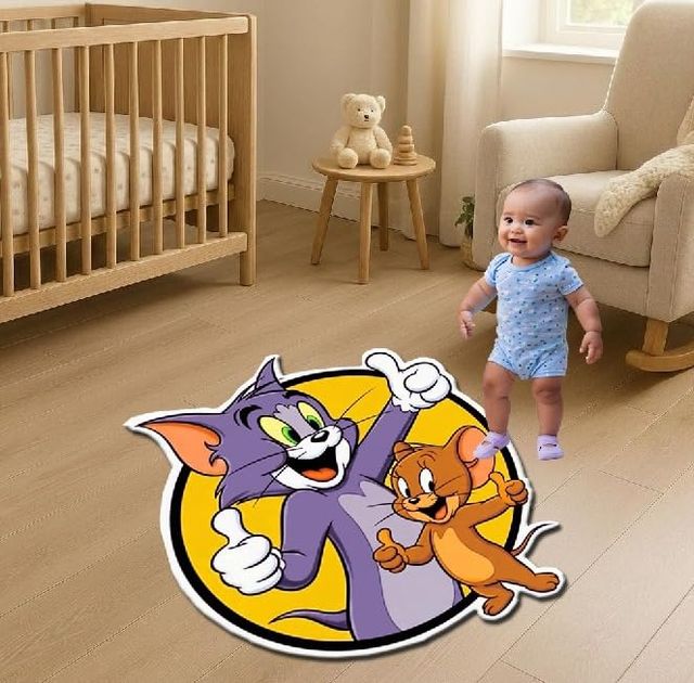 Tom and Jerry Bathroom Mat for Home