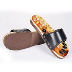 Acupressure and Magnetic Therapy Paduka Slippers for Full Body Blood Circulation For Men and Women