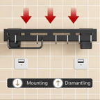 Wall Mounted Magnetic Knife Holder & Cutlery Organizer