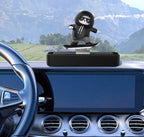 Car Dashboard Showpiece - Skating PANDA