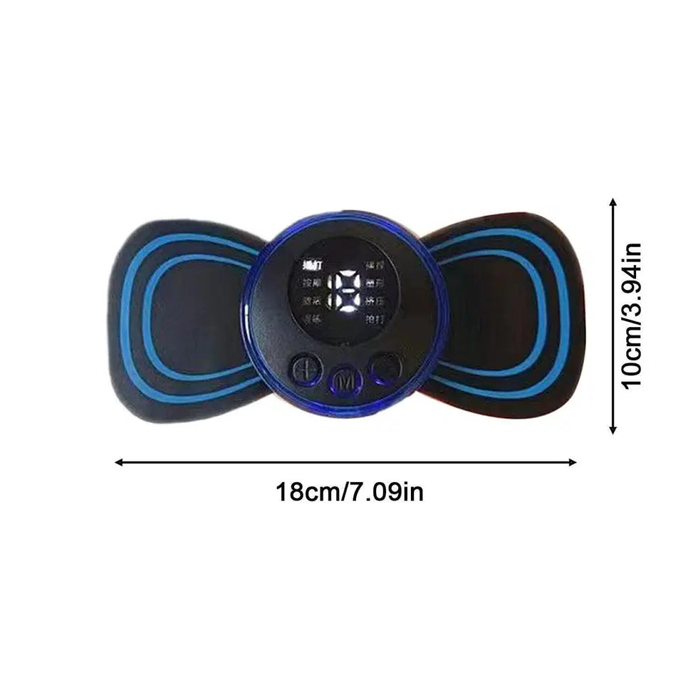 Mini Massager with 8 Modes and 19 Strength Levels, Rechargeable Electric Massager