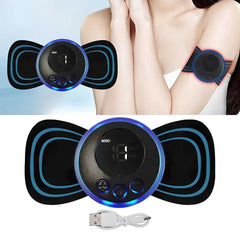 Mini Massager with 8 Modes and 19 Strength Levels, Rechargeable Electric Massager