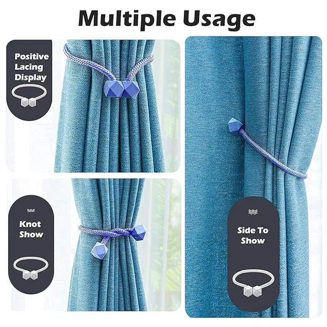 Magnetic Curtain Tiebacks || 1 Pieces Magnetic Curtain Clips