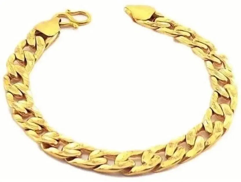 Gold Cuban Bracelet for Men !
